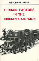 TERRAIN FACTORS IN THE RUSSIAN CAMPAIGN  Cover